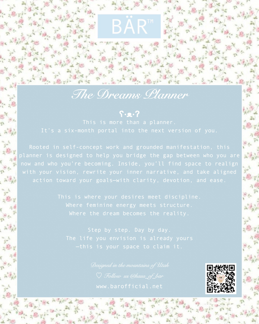 BÄR DREAMS PLANNER PDF EDITION